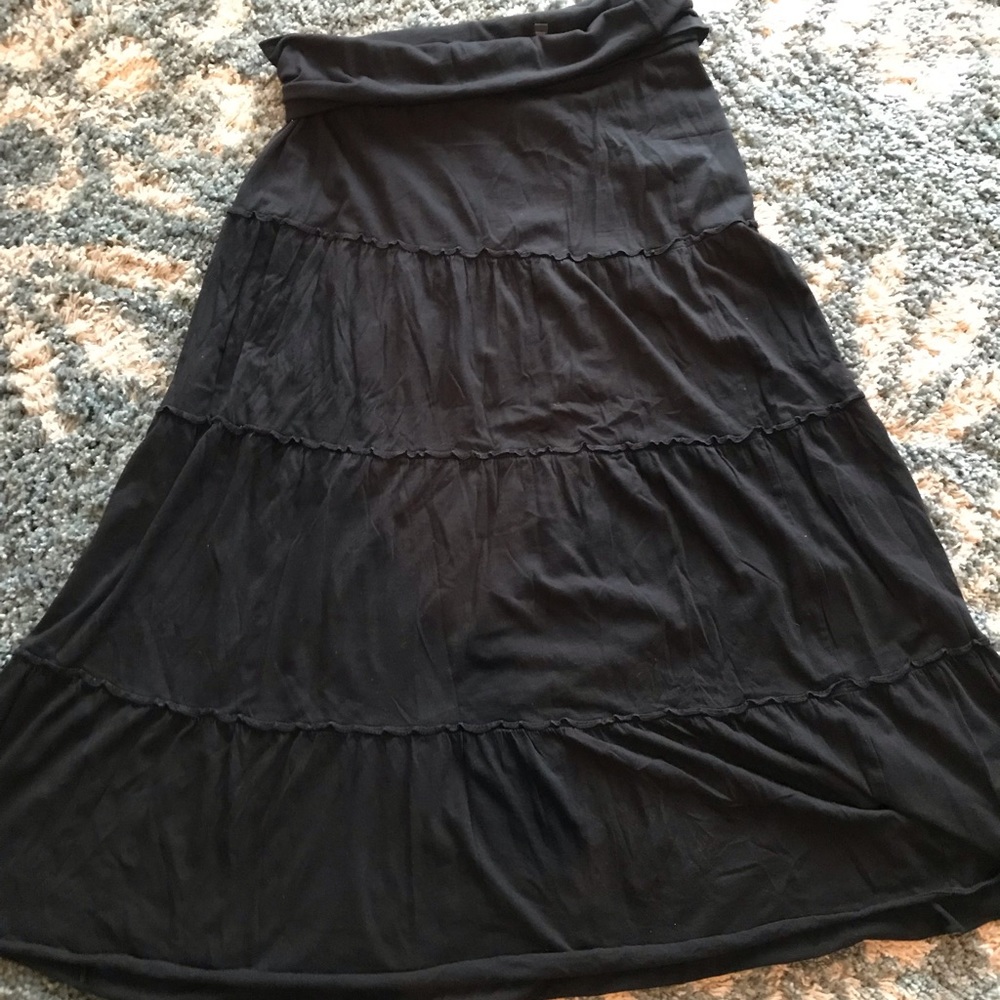 Black Maxi Skirt